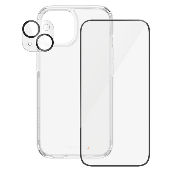 Bundle PicturePerfect + Σκληρυμένο γυαλί UWF + Hard Case D3O για iPhone 15, PanzerGlass