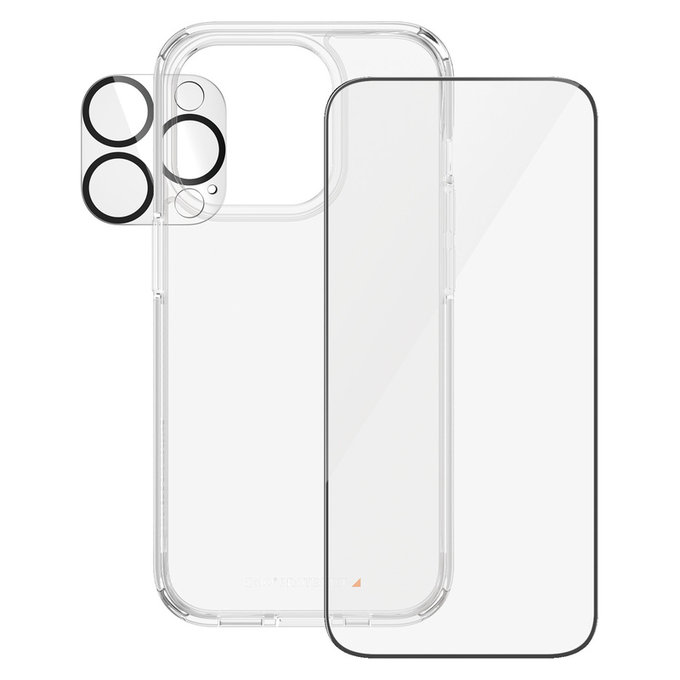 Bundle PicturePerfect + Σκληρυμένο γυαλί UWF + Hard Case D3O για iPhone 15 Pro, PanzerGlass