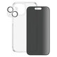 Bundle PicturePerfect + Σκληρυμένο γυαλί UWF Privacy + Hard Case D3O για iPhone 15, PanzerGlass