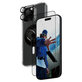 Bundle Hoops + Σκληρυμένο γυαλί UWF + Hard Case + Magnetic Ring Mount για iPhone 16 Pro Max, PanzerGlass