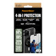Bundle Hoops + Σκληρυμένο γυαλί UWF + Hard Case + Magnetic Ring Mount για iPhone 16 Pro Max, PanzerGlass