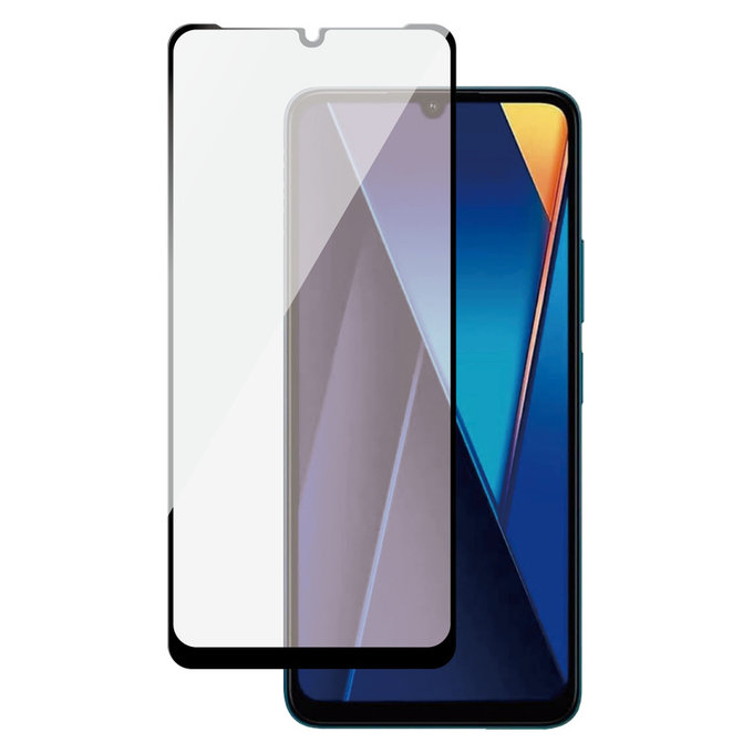 Σκληρυμένο γυαλί UWF για Xiaomi Redmi 13C 5G, Μαύρο, SAFE by PanzerGlass