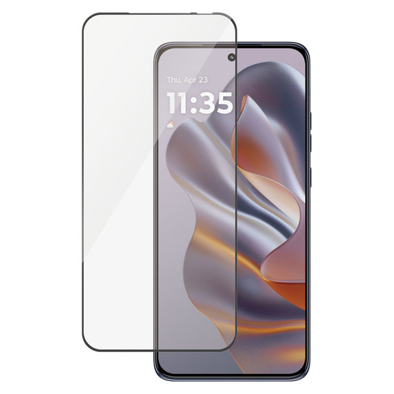 Σκληρυμένο γυαλί UWF για Motorola Edge 50 Neo, Μαύρο, PanzerGlass