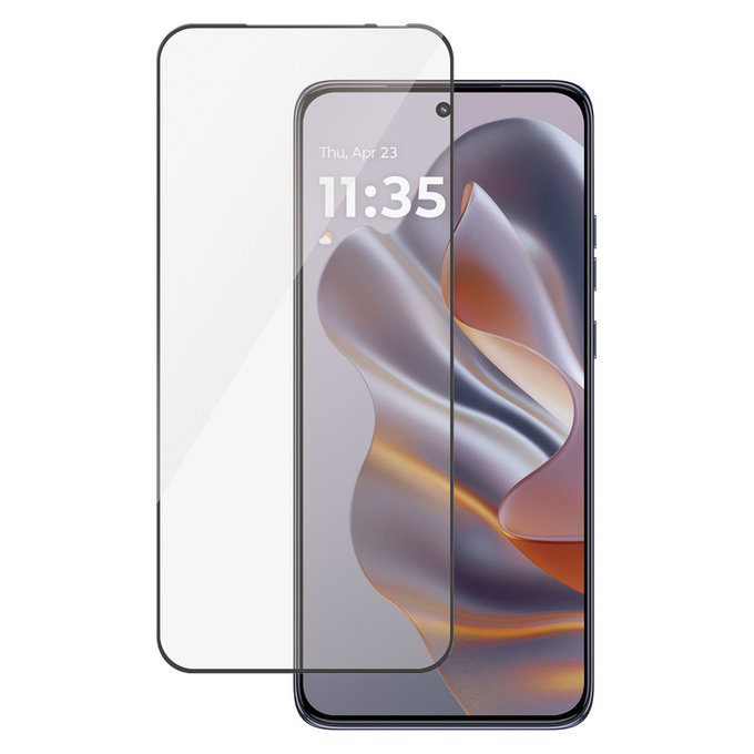 Σκληρυμένο γυαλί UWF για Motorola Edge 50 Neo, Μαύρο, PanzerGlass