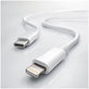 Καλώδιο Lightning / USB-C (1.5m), Λευκό | White | FixPremium