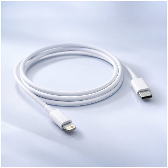 Καλώδιο Lightning / USB-C (1.5m), Λευκό | White | FixPremium