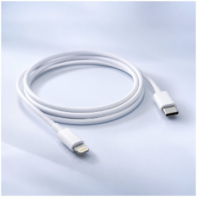 Καλώδιο Lightning / USB-C (1.5m), Λευκό | White | FixPremium