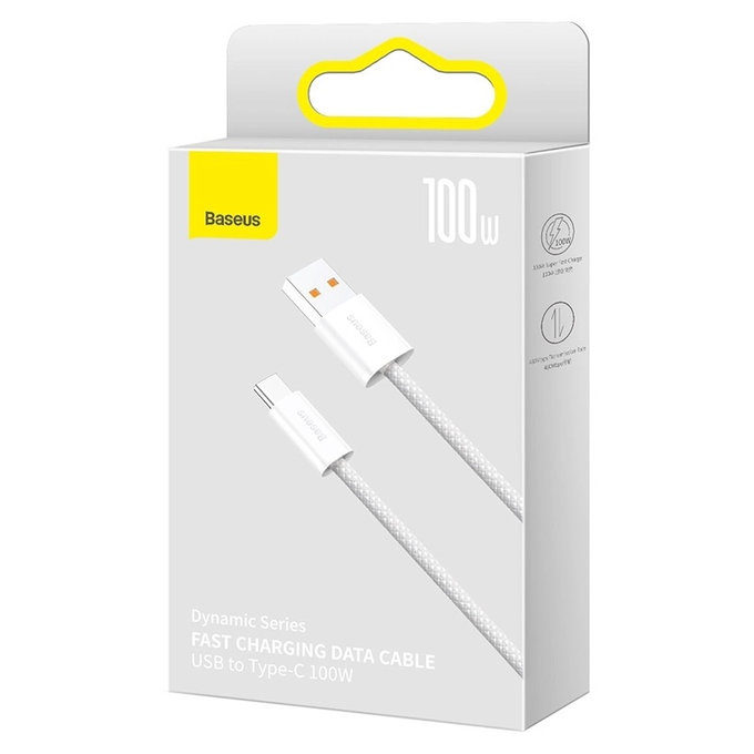 Καλώδιο USB-C / USB (1.5m), Λευκό | White | Baseus