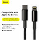 Καλώδιο Lightning / USB-C (1.5m), Μαύρο | Black | Baseus