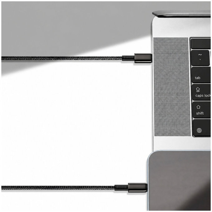 Καλώδιο Lightning / USB-C (1.5m), Μαύρο | Black | Baseus