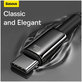 Καλώδιο USB-C / USB (1.5m), Μαύρο | Black | Baseus