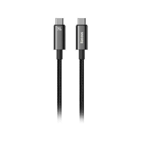 Καλώδιο USB-C / USB-C (1.5m), Μαύρο | Black | Baseus