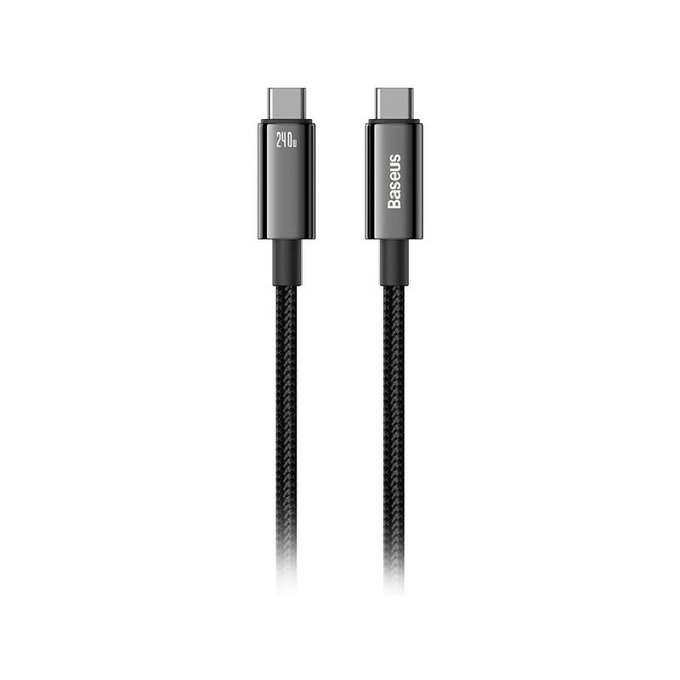 Καλώδιο USB-C / USB-C (1.5m), Μαύρο | Black | Baseus