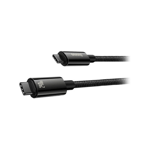 Καλώδιο USB-C / USB-C (1.5m), Μαύρο | Black | Baseus