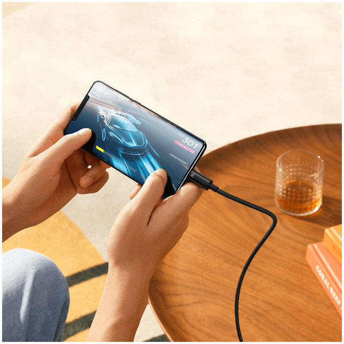 Καλώδιο USB-C / USB-C (1.5m), Μαύρο | Black | Baseus