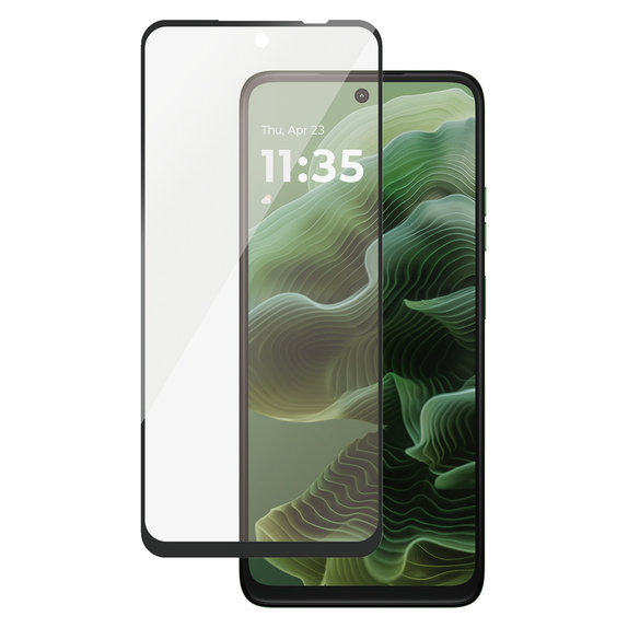 Σκληρυμένο γυαλί για Motorola Moto G35, Μαύρο, SAFE by PanzerGlass