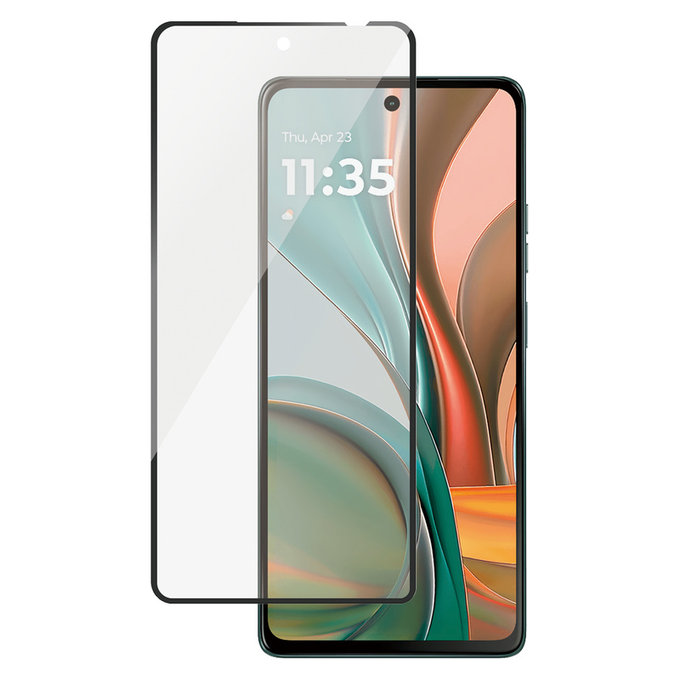 Σκληρυμένο γυαλί UWF για Motorola Moto G75 5G, Μαύρο, SAFE by PanzerGlass
