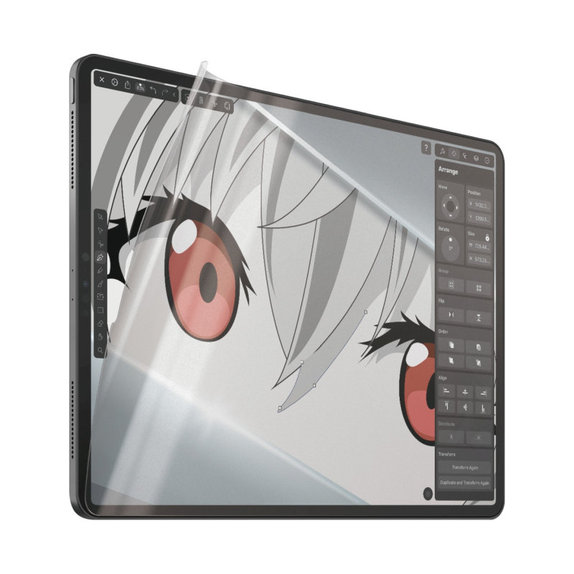 Προστατευτική μεμβράνη GraphicPaper UWF για iPad Pro 12,9", Διάφανο, PanzerGlass
