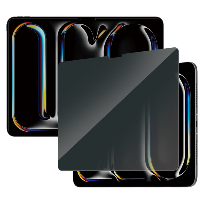 Σκληρυμένο γυαλί UWF Privacy για iPad Pro 13"/Air 13'', Διάφανο, PanzerGlass