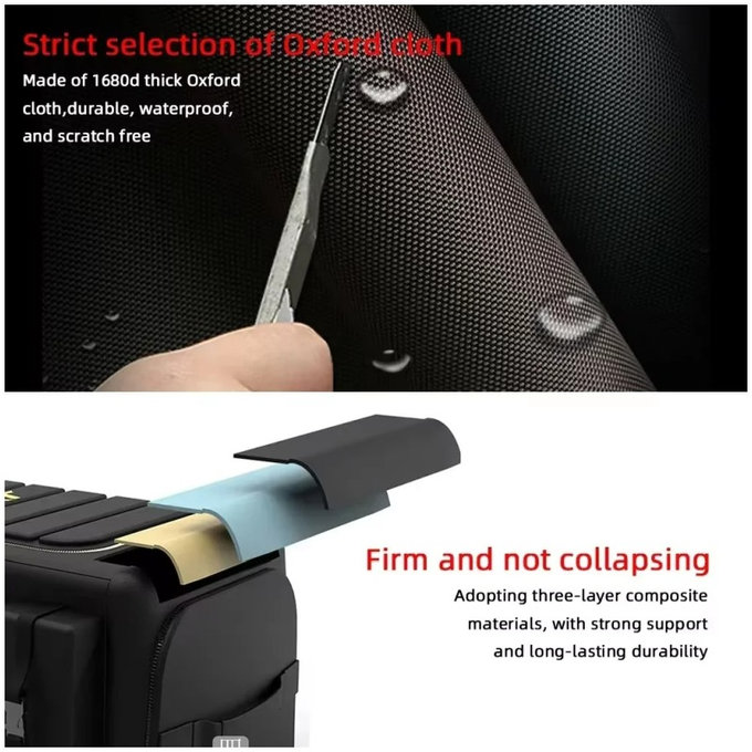 Τσάντα/Κουτί Αποθήκευσης Πορτμπαγκάζ Αυτοκινήτου - 70L 60x30x30cm