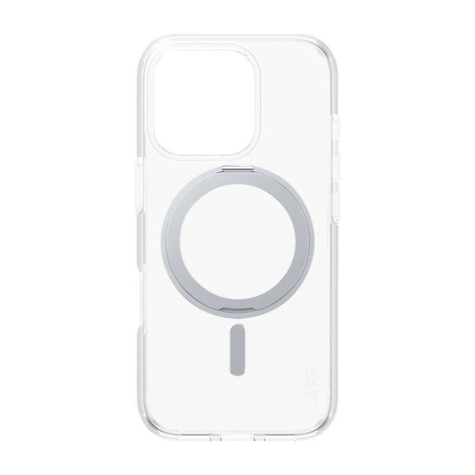 Bundle Hoops Ceramic + Σκληρυμένο γυαλί UWF Ceramic + Θήκη Kickstand για iPhone 16 Pro, CARE