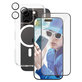 Bundle Hoops + Σκληρυμένο γυαλί UWF + Θήκη Urban Combat για iPhone 16 Pro, CARE