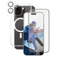 Bundle Hoops + Σκληρυμένο γυαλί UWF + Θήκη Urban Combat για iPhone 16 Pro Max, CARE