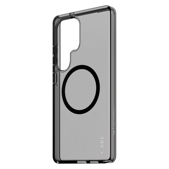 Θήκη Smokey με μαύρο QI για Samsung Galaxy S25 Ultra, Μαύρο, PanzerGlass