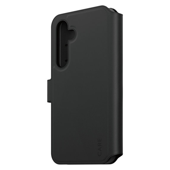 Θήκη Wallet Tango Two-In-One με QI για Samsung Galaxy S25+, Μαύρο, PanzerGlass