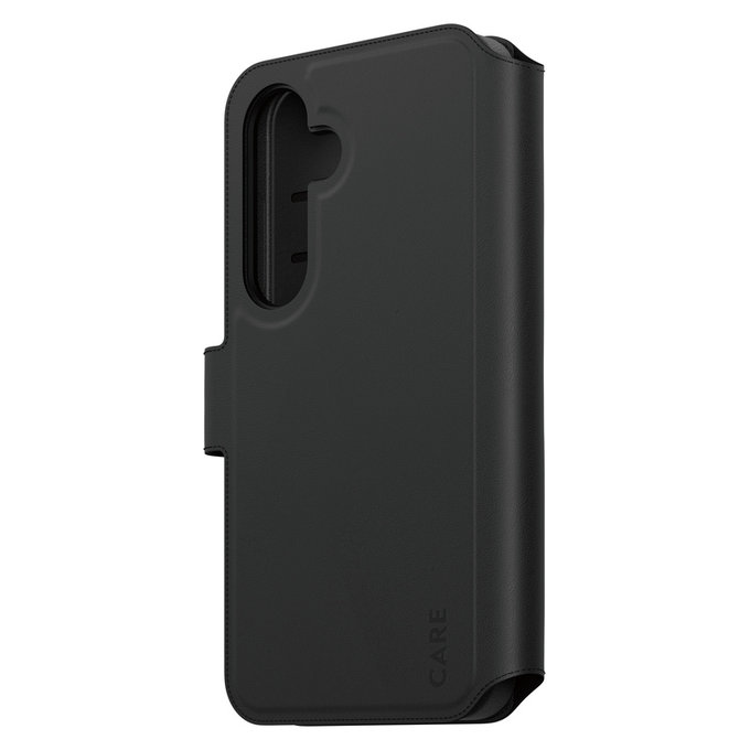 Θήκη Wallet Tango Two-In-One με QI για Samsung Galaxy S25, Μαύρο, PanzerGlass