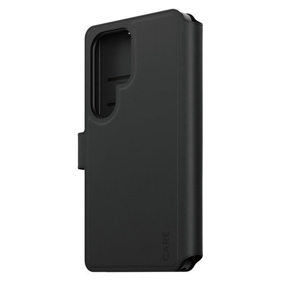 Θήκη Wallet Tango Two-In-One με QI για Samsung Galaxy S25 Ultra, Μαύρο, PanzerGlass