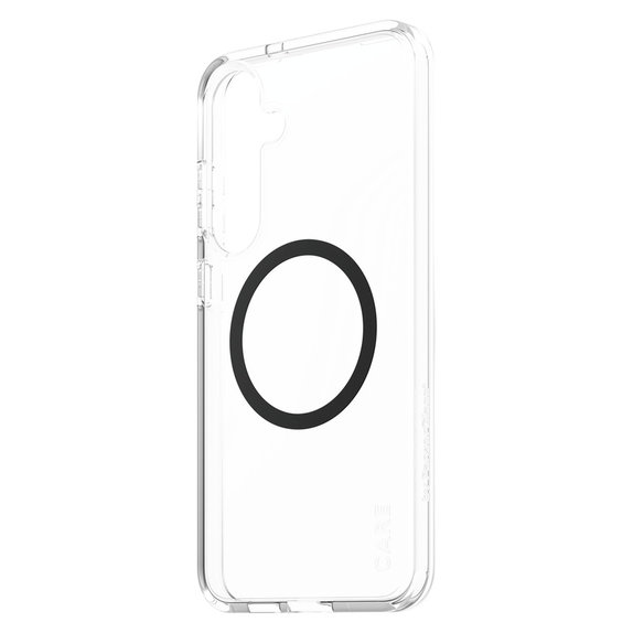 Θήκη Urban Combat με μαύρο QI για Samsung Galaxy S25+, Διάφανο, PanzerGlass