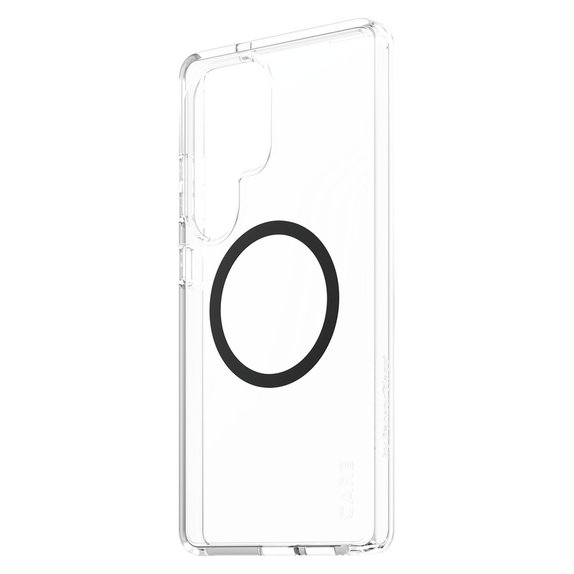 Θήκη Urban Combat με μαύρο QI για Samsung Galaxy S25 Ultra, Διάφανο, PanzerGlass
