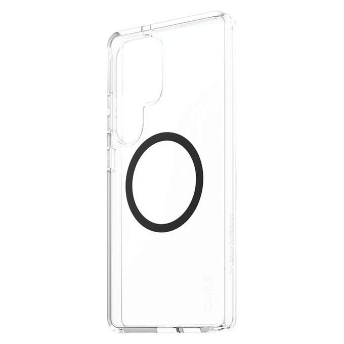 Θήκη Urban Combat με μαύρο QI για Samsung Galaxy S25 Ultra, Διάφανο, PanzerGlass