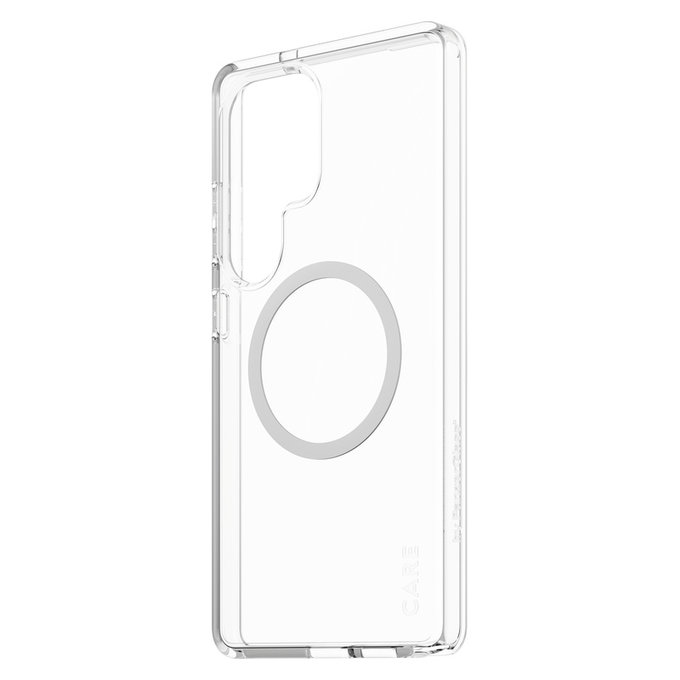 Θήκη Urban Combat με λευκό QI για Samsung Galaxy S25 Ultra, Διάφανο, PanzerGlass