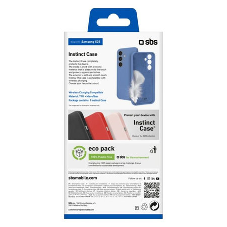 Θήκη Instinct για Samsung S25 | Μπλε | Blue | SBS