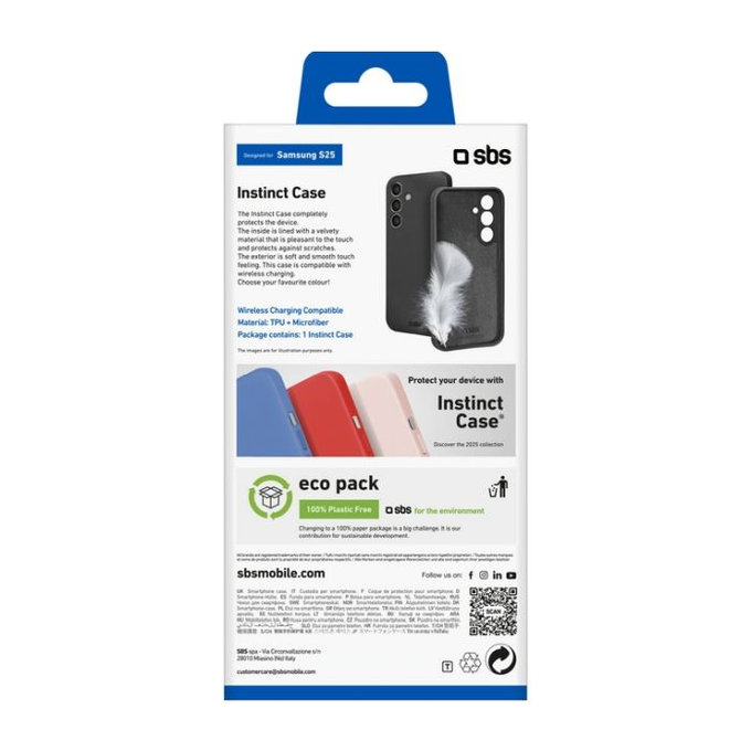 Θήκη Instinct για Samsung S25 | Μαύρο | Black | SBS
