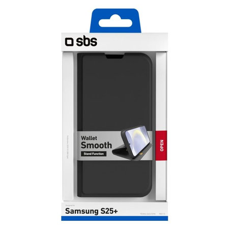 Θήκη Book Wallet Smooth για Samsung S25+ | Μαύρο | Black | SBS