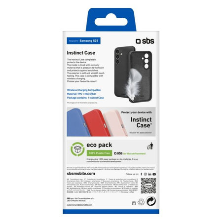Θήκη Instinct για Samsung S25+ | Μαύρο | Black | SBS