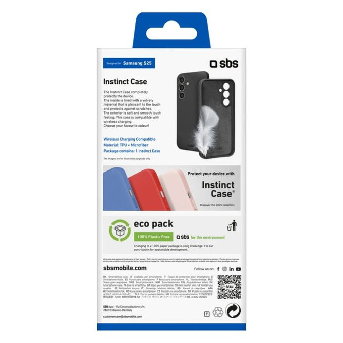 Θήκη Instinct για Samsung S25+ | Μαύρο | Black | SBS