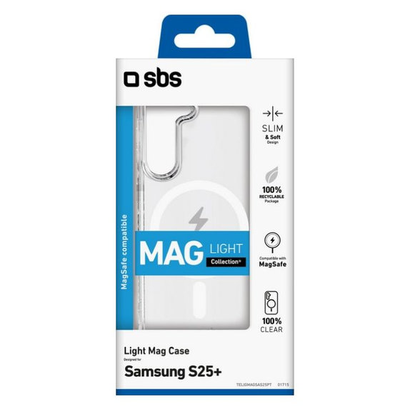 Θήκη Light Bag για Samsung S25+ | Transparent | SBS