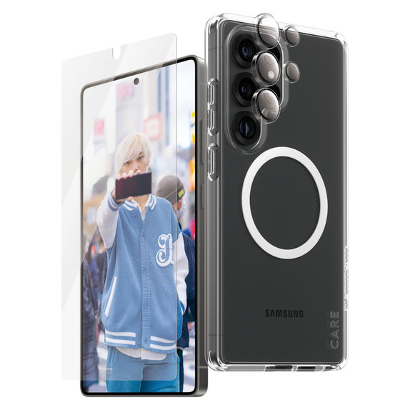 Bundle 3 σε 1 για Samsung Galaxy S25 Ultra, PanzerGlass