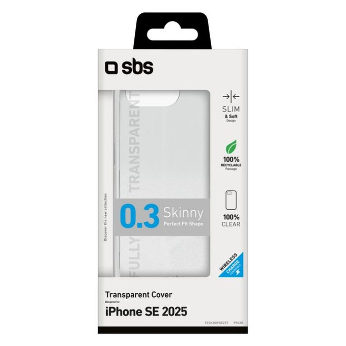 Θήκη Skinny για iPhone 16e | Transparent | SBS