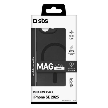 Θήκη Instinct για iPhone 16e | Μαύρο | Black | SBS