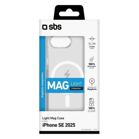 Θήκη Light Bag για iPhone 16e | Transparent | SBS