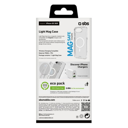 Θήκη Light Bag για iPhone 16e | Transparent | SBS