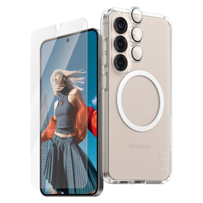 Bundle 3 σε 1 για Samsung Galaxy S25, PanzerGlass