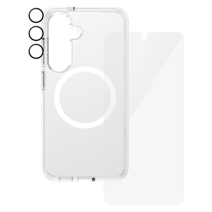 Bundle 3 σε 1 για Samsung Galaxy S25, PanzerGlass