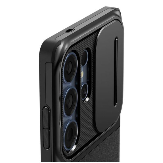 Θήκη Optik Armor για Samsung S25 Ultra | Μαύρο | Black | Spigen
