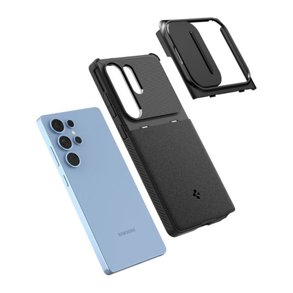 Θήκη Optik Armor για Samsung S25 Ultra | Μαύρο | Black | Spigen